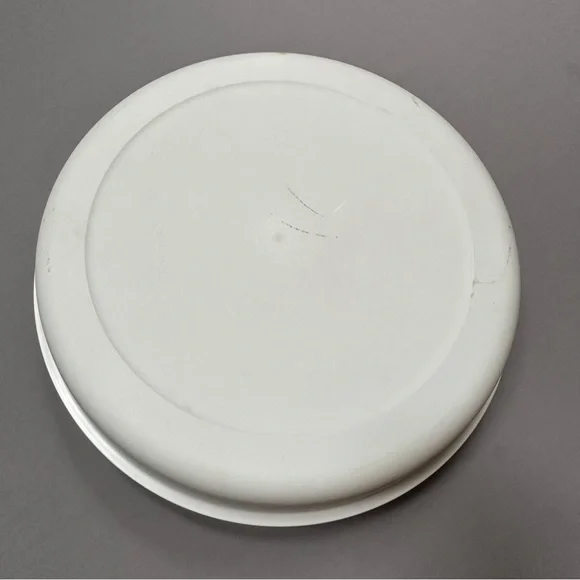 TUPPERWARE Vintage Serving Center Tray Off White Veggie 1665-3 - Picture 5 of 7